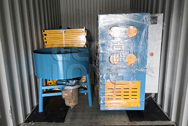 China GEELONG exportou máquina de espalhador de cola pneumática de dupla face de 4 pés