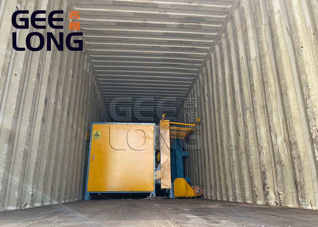 GEELONG exportou máquinas de compensado para a Indonésia