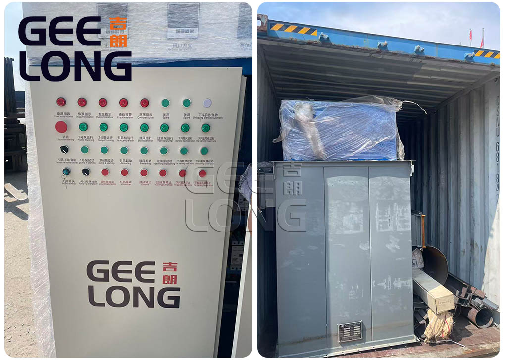 Caldeira de óleo térmico Geelong da China de 2500000 kcal é exportada para a Indonésia