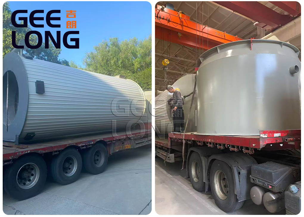Caldeira de óleo térmico Geelong da China de 2500000 kcal é exportada para a Indonésia
