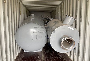 GEELONG exportou 1200000kcal caldeira de óleo térmico