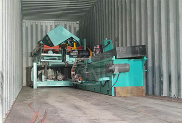 Exportação automática de máquina de descascamento de folheado de rolo duplo de 8 pés