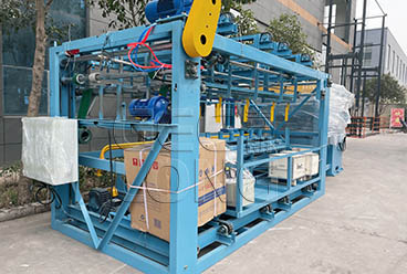 China GEELONG exportou máquina de compositor de folheado de núcleo de 4 pés