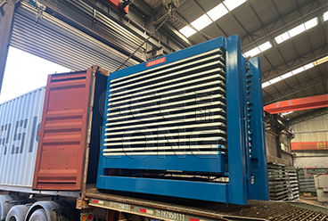 GEELONG 15 camadas tipo tubo tipo núcleo secador de prensa de folheado exportando