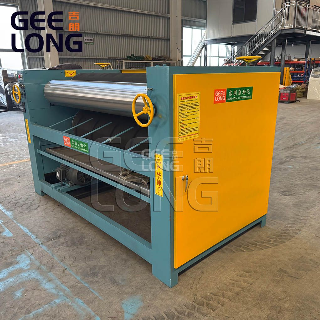 Máquina aplicadora de cola para folheado de 1,5 metro