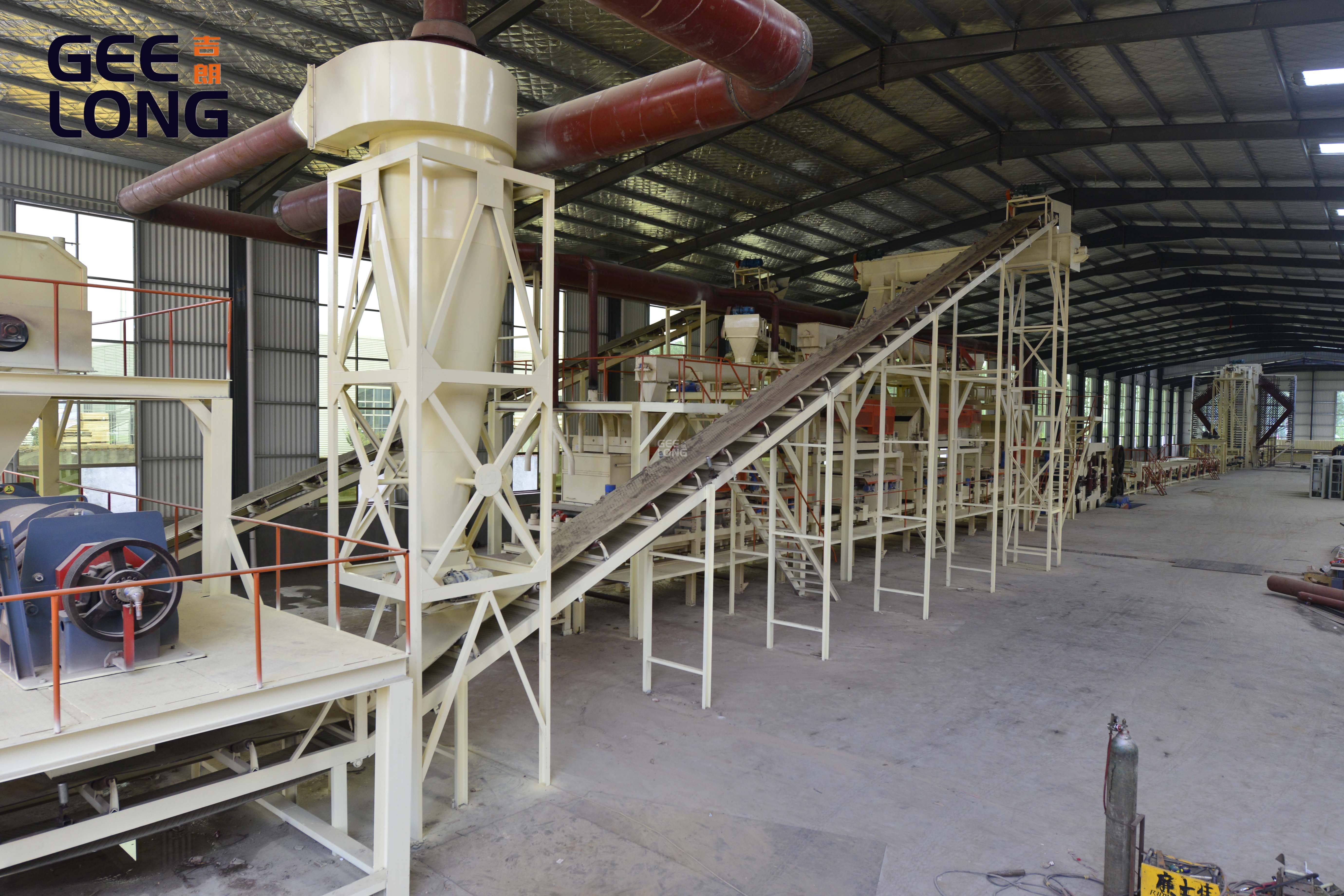 Linha de produção de OSB