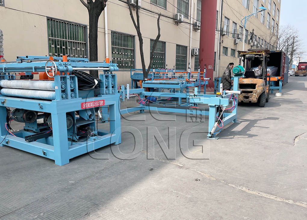 Máquina de serra de corte de borda de madeira compensada tipo rolo GEELONG da China