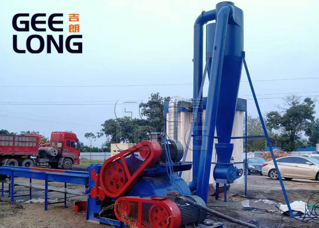 China geelong lascas de madeira e máquina de trituração