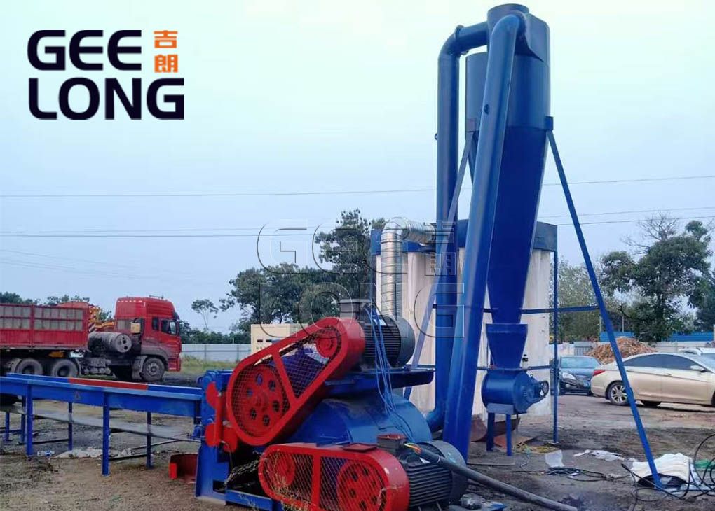 China geelong lascas de madeira e máquina de trituração