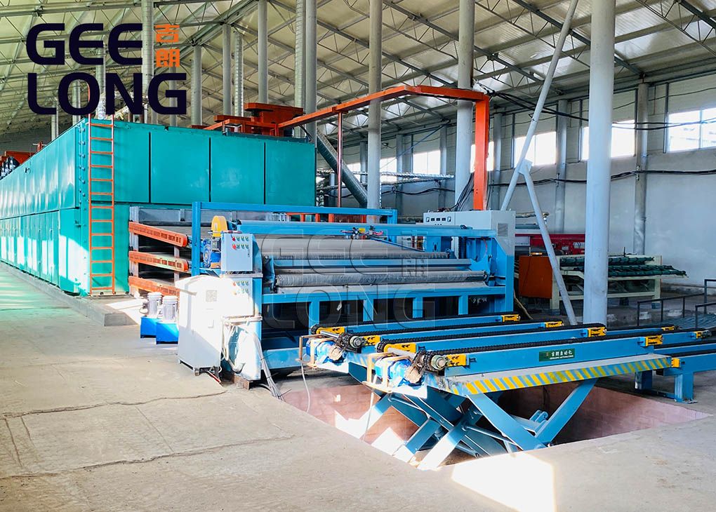 Máquina de secagem de rolos de folheado da China GEELONG MACHINERY