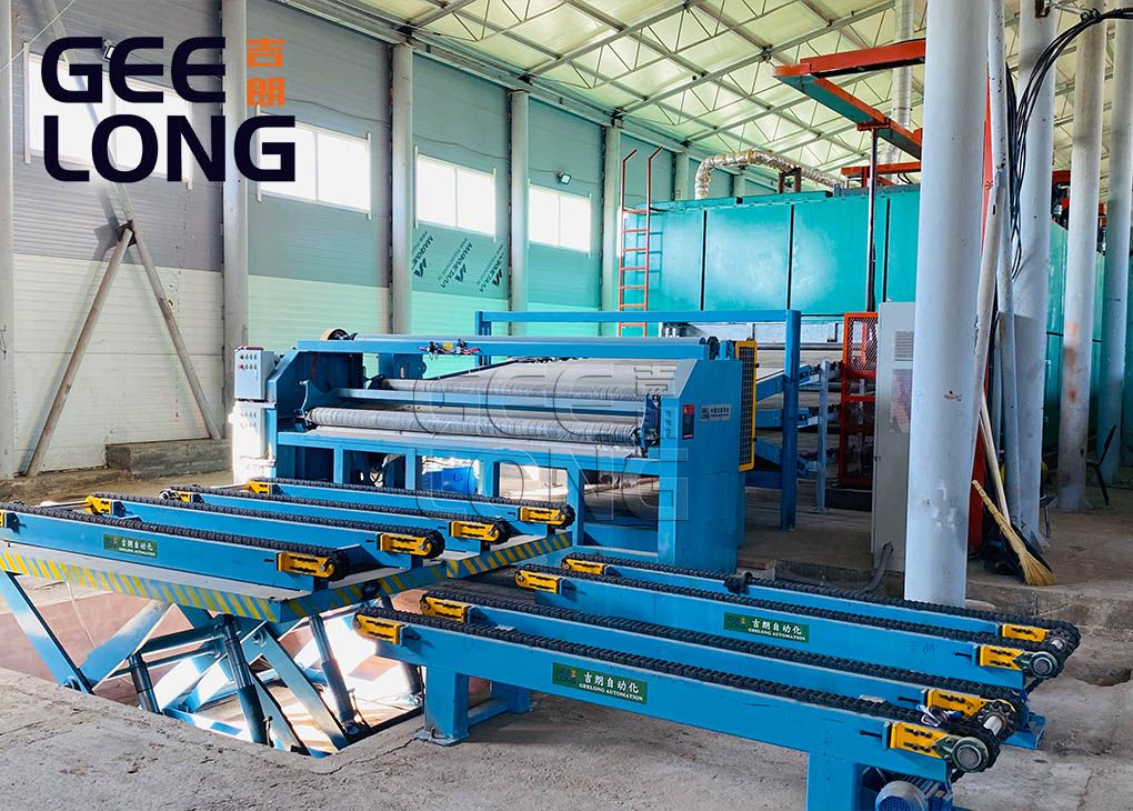 Máquina de secagem de rolos de folheado da China GEELONG MACHINERY