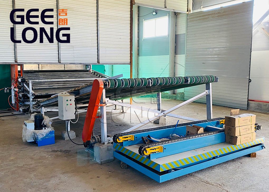Máquina de secagem de rolos de folheado da China GEELONG MACHINERY