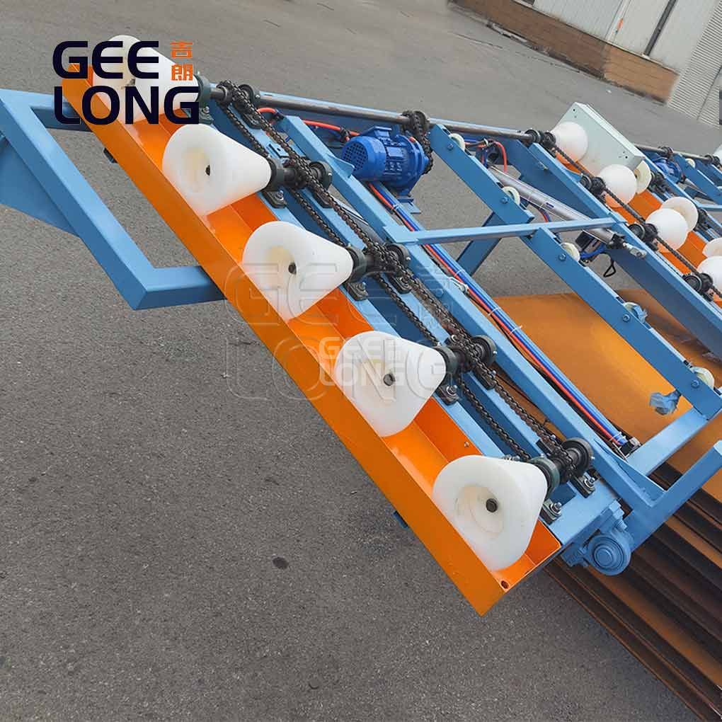 Máquina de virar placas de compensado colado de 9 pés