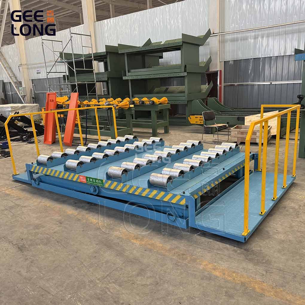 Máquina elevadora de placas de alta resistência de 1800 x 2800 mm com rolo não motorizado