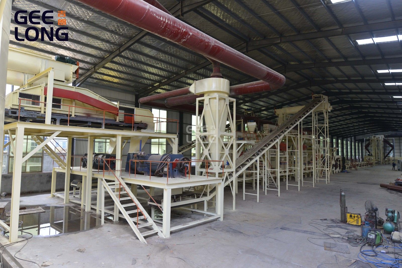 Linha de produção de OSB