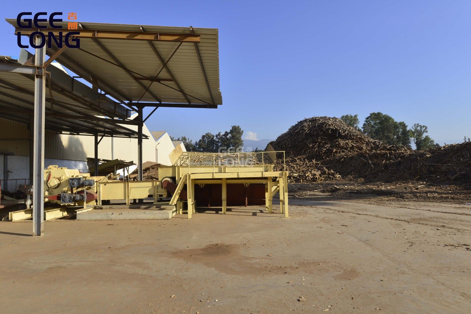 Linha de produção de OSB