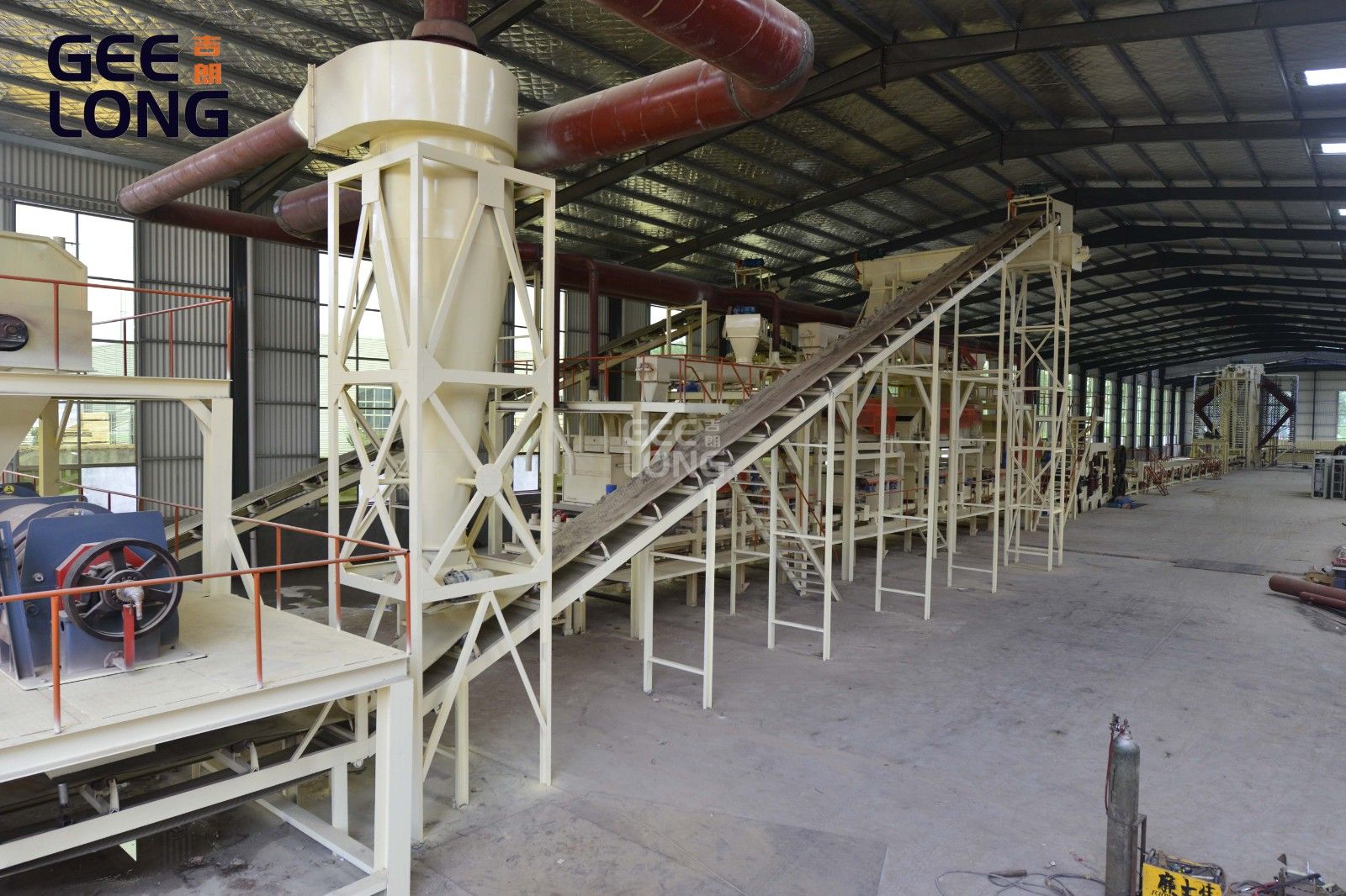 Linha de produção de OSB