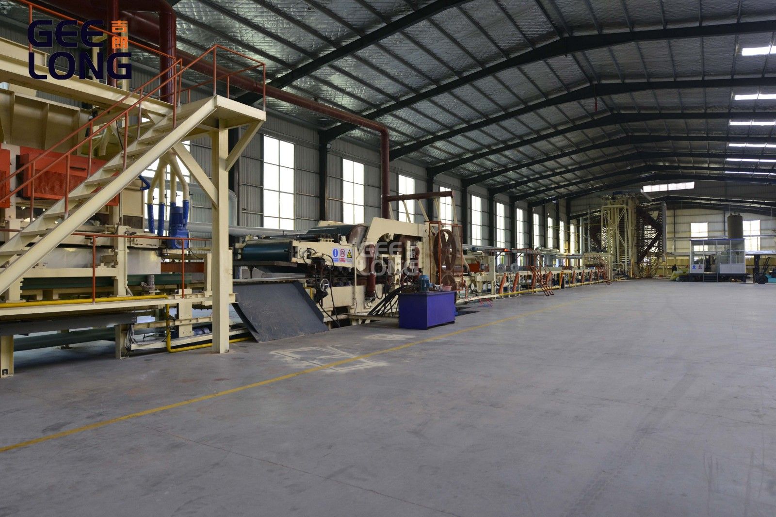 Linha de produção de OSB